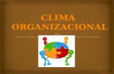 Clima organizacional presentacion en powerpoint
