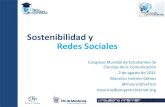 Sostenibilidad y Redes Sociales