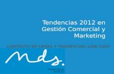 Tendencias 2012 en Gestión Comercial y Marketing