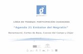 Agenda 21 Entorno Embalse del Negratin. Benamaurel, Cortes Baza, Cuevas del Campo y Zújar