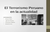 El terrorismo peruano en la actualidad 1ºc