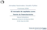 El  Mercado De  Capitales Como Fuente De Financiamiento    Lic