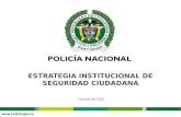 Estrategia institucional de seguridad ciudadana