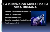 La dimensión de la vida humana