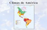 CLIMAS DE AMÉRICA.