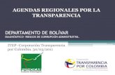 Presentación Taller Agenda Regional por la Transparencia - Cartagena
