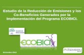 Estudio de Reducción de Emisiones Ecobici