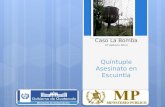 CONFERENCIA DE PRENSA MP Y MINGOB ESCLARECEN ASESINATO DE CINCO PERSONAS 07/02/2013 (PRESENTACIÓN DIGITAL)
