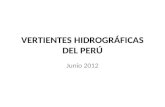 Vertientes hidrográficas del perú