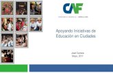 José Carrera - Apoiando iniciativas - CICI2011