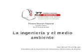 1.-La ingeniería y el medio ambiente, Reunión Regional Sinaloa 2013