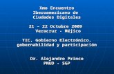 TIC Gobernabilidad y Participación Méjico 09