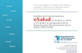 Esalud y gestión del conocimiento en la Organización Panamericana de la Salud