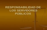 Responsabilidad de Servidores Públicos - Supervision Y Control