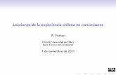 Lecciones de la experiencia chilena en concesiones