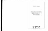 Hermeneutica del sujeto (michel foucault)