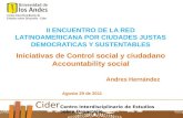 Andres Hernandez - Estado del accountability