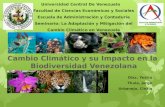 Cambio Climático Afecta la Biodiversidad Venezolana