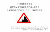 Procesos gravitacionales 2013