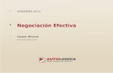 Academia Autologica - Negociación Efectiva