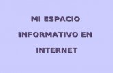 Mi Espacio Informativo En Internet(2)