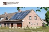 Beneficios económicos y ambientales del uso de paneles fotovoltaicos en vivienda Parte 1 de 2
