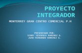 Proyecto Integrador Centro Comercial Monterrey