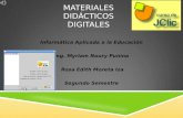 Materiales didácticos digitales