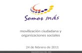 Movilización ciudadana y organizaciones sociales (Conexión Colombia)