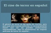 Cine de terror en español
