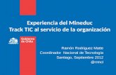 Experiencia del Mineduc: TIC al servicio de la organización