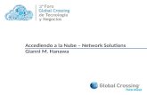 Gianni Hanawa - Accediendo a la nube: Network Solutions