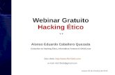 Webinar Gratuito "Hacking Ético"