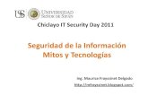 Seguridad de la informacion mitos y tecnologias