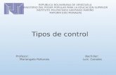 TIPOS DE CONTROL II