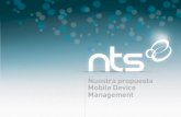 NTS. Nuestra oferta de servicios MDM