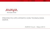 Atento - Avaya Forum 2013