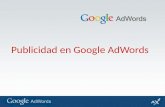 Publicidad en google adwords