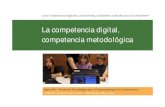 Boris Mir Competencia digital, competencia metodológica