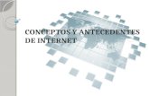 Antecedentes y usos deI Internet en la empresa.