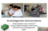 Seminario Snct+I 2007 Upc Maracaibo