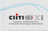 Ciiti - Congreso Internacional de Tecnología Informática