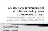 La nueva privacidad en internet y sus consecuencias