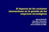 121 Impactos De Las Recientes Innovaciones En La Gestion De Empresas De Tecnologia