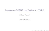 Creando un SCADA con Python y HTML5
