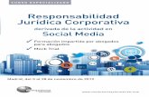 Curso Responsabilidad juridica corporativa social media