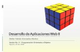 Desarrollo de Aplicaciones Web II - Sesión 04 - Programación Orientada a Objetos