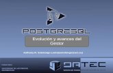 Evolución y avances del  Gestor PostgreSQL