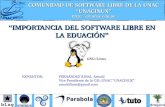 El Software Libre en la Educación
