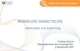 Modelos DidáCticos Aplicados Al E Learnig
